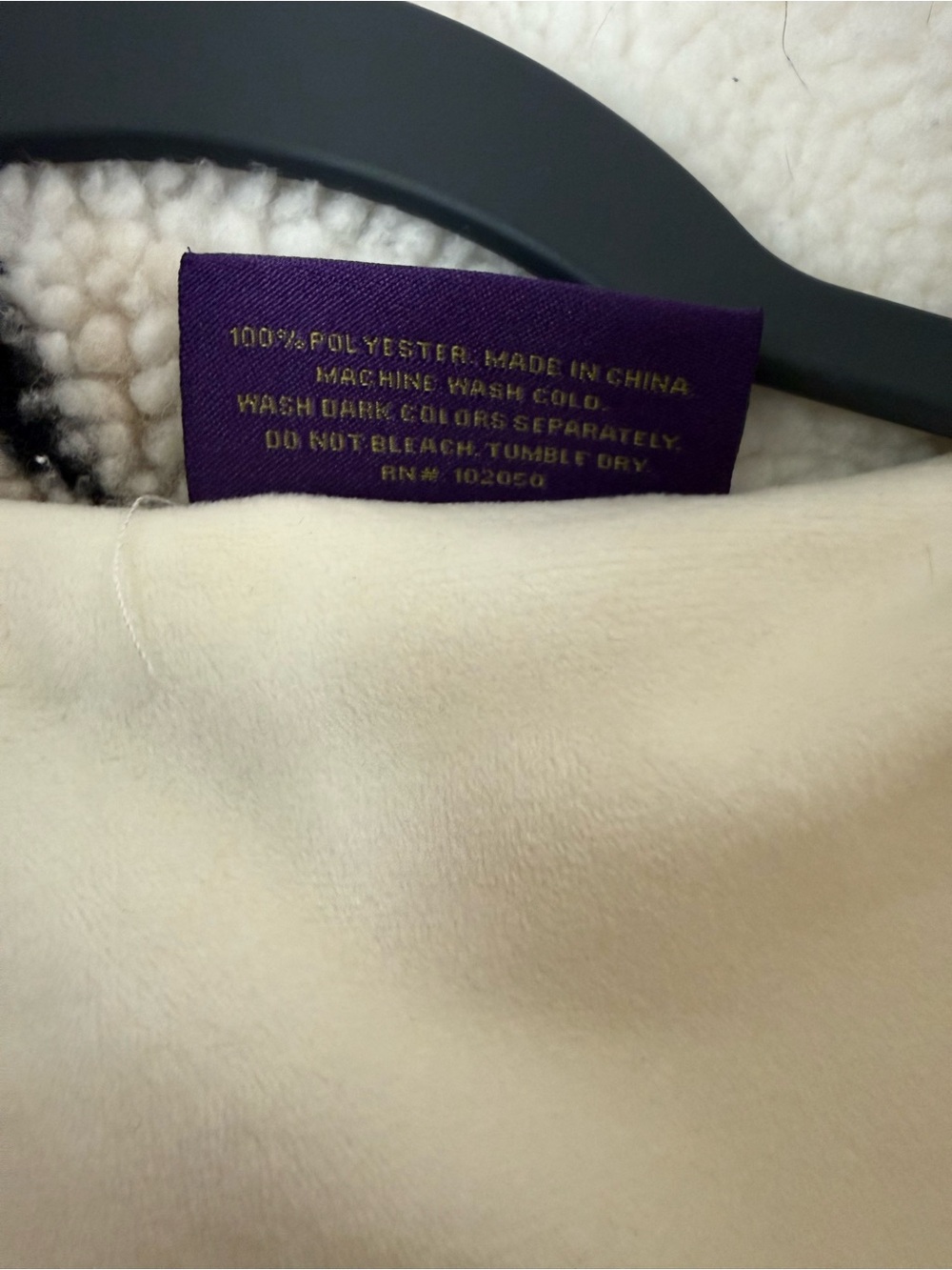 Taylor Swift Speak Now Koi Fish Quarter Zip Sherpa Official Medium - Picture 4 of 5